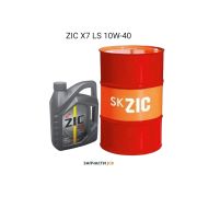 Масло моторное ZIC X7 LS 10W-40 - 1L (250 рублей за 1 литр)