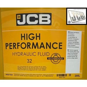 Гидравлическая жидкость JCB HIGH Performance HYDRAULIC FLUID 32 4002/1024