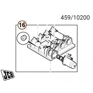 Блок соленоидов JCB 459/10200