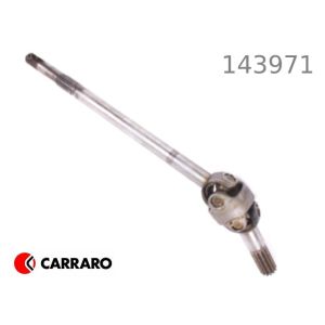 Полуось в сборе 143971 Carraro  (46462+46463+46220+46221)