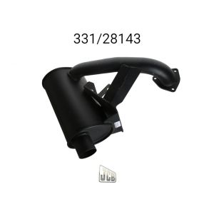 Глушитель выхлопных газов JCB 331/28143, 331-28143, 33128143