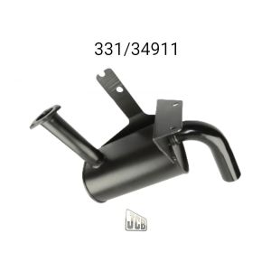 Глушитель выхлопных газов JCB 331/34911, 331-34911, 33134911