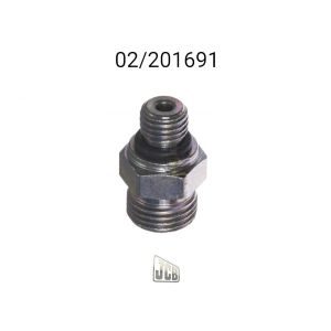 Адаптер трубки масла JCB 02/201691, 02-201691, 02201691