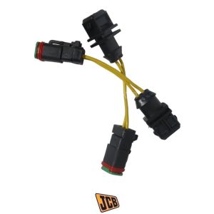 Разъем соленоида 2-входа JCB  721/10763, 701/80100, LP10763, 721-10763, 701-80100, 72110763, 70180100