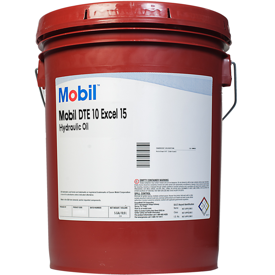 Гидравлическое масло MOBIL DTE-10 Excel 15 (152586) 208L