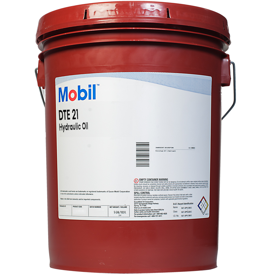 Гидравлическое масло MOBIL DTE-21 20L (250-руб за 1-литр)