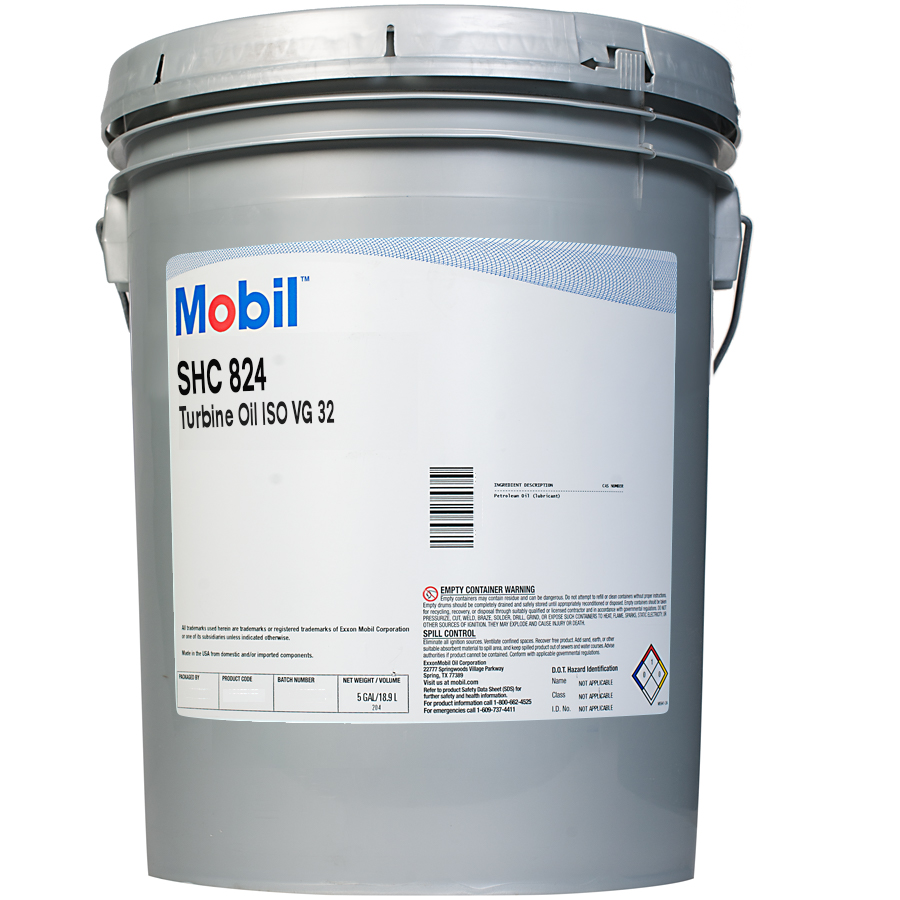 Гидравлическое масло MOBIL SHC 824 - 208L (250-руб за 1-литр)