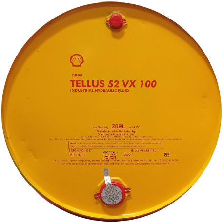 Гидравлическое масло SHELL Tellus S2 V 100 (550026224) 209L (250-руб за 1-литр)