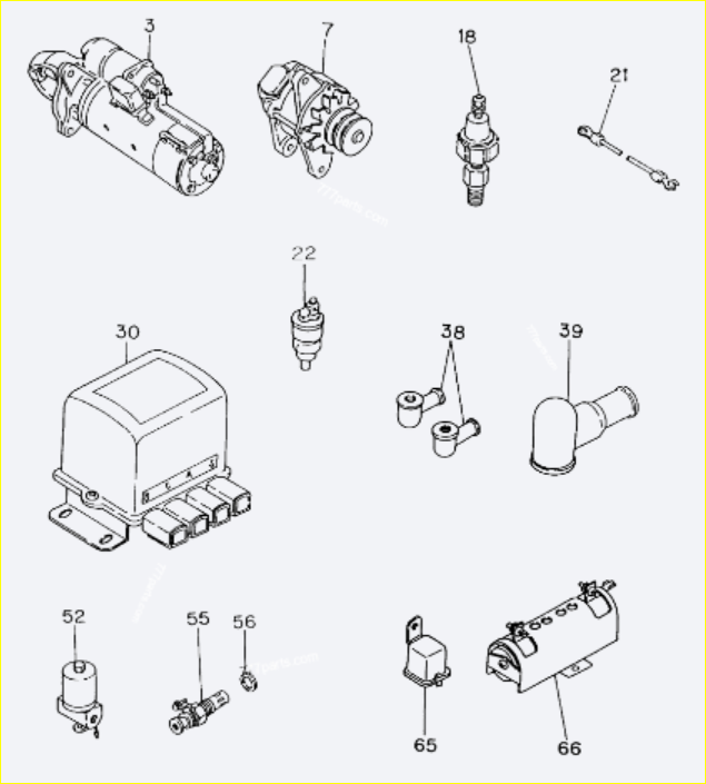 Датчик холодного пуска JCB 1814300230