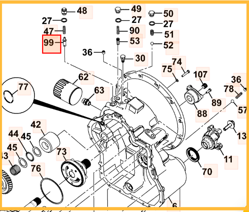 Клапан JCB 459/M4719