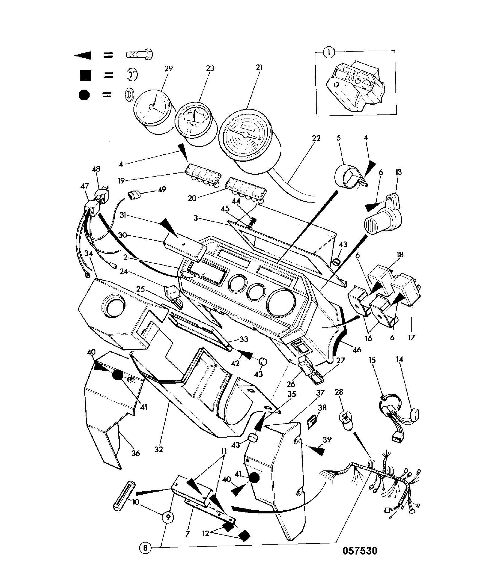 Реле JCB 716/00600