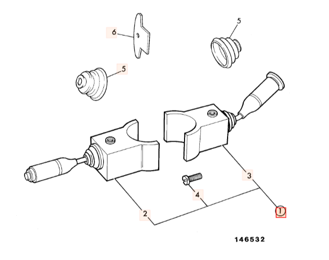 Под рулевые переключатели JCB 701/80140