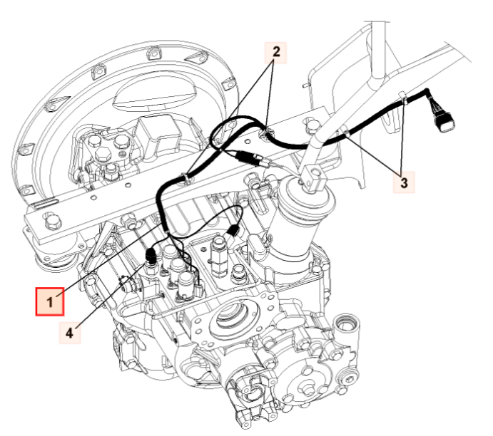 Жгут проводов JCB 721/C6807