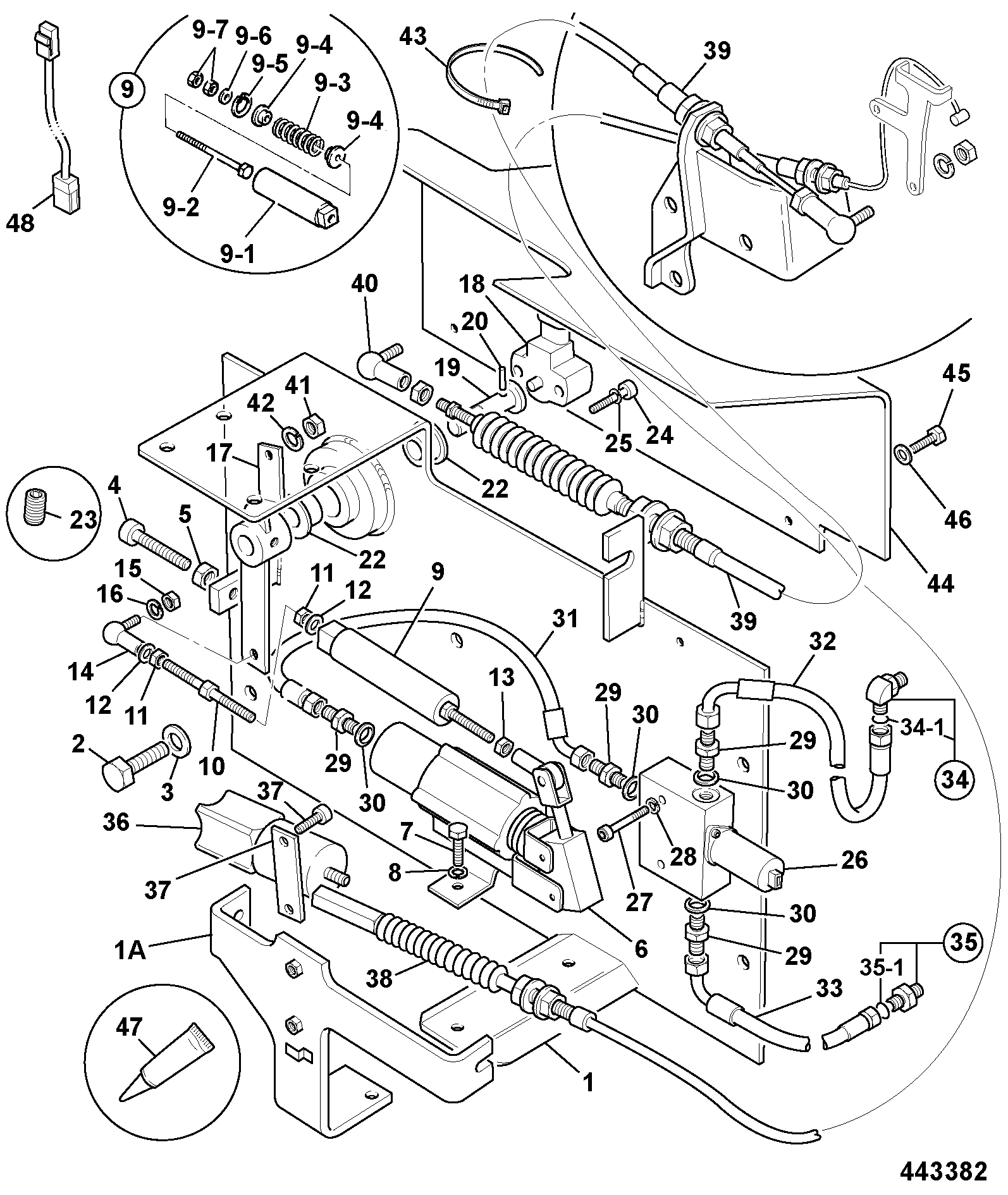 Жгут проводов JCB 721/11283