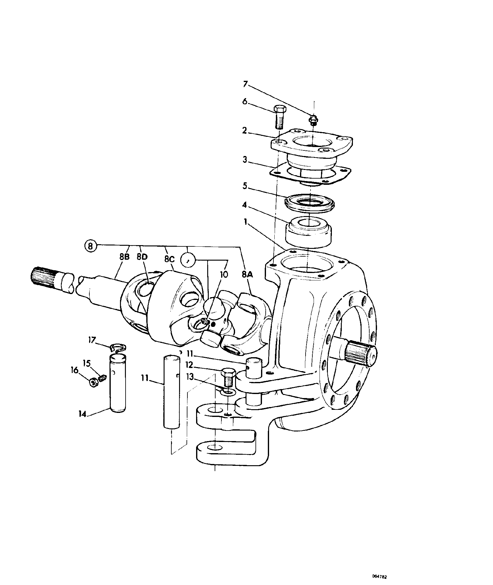 Палец JCB 911/15100