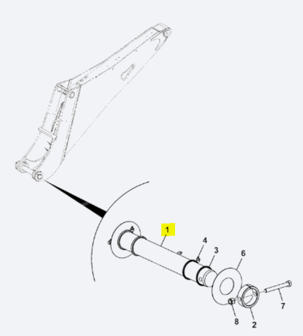 Палец JCB 335/C5705