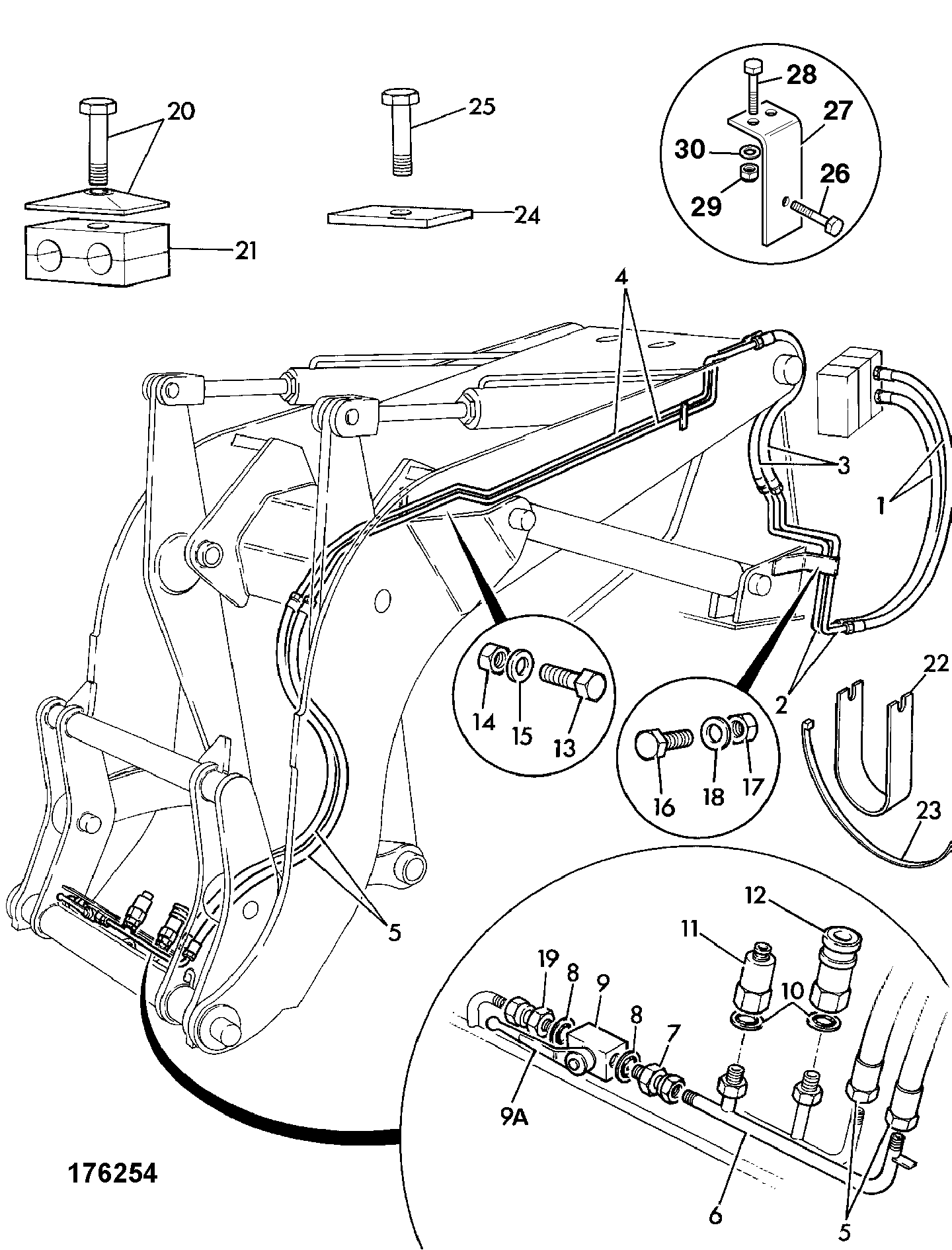 Шланг JCB 612/05000