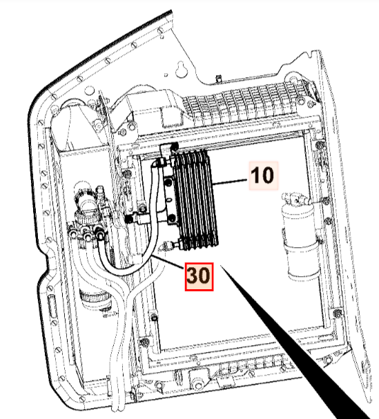 Шланг JCB 333/C2971