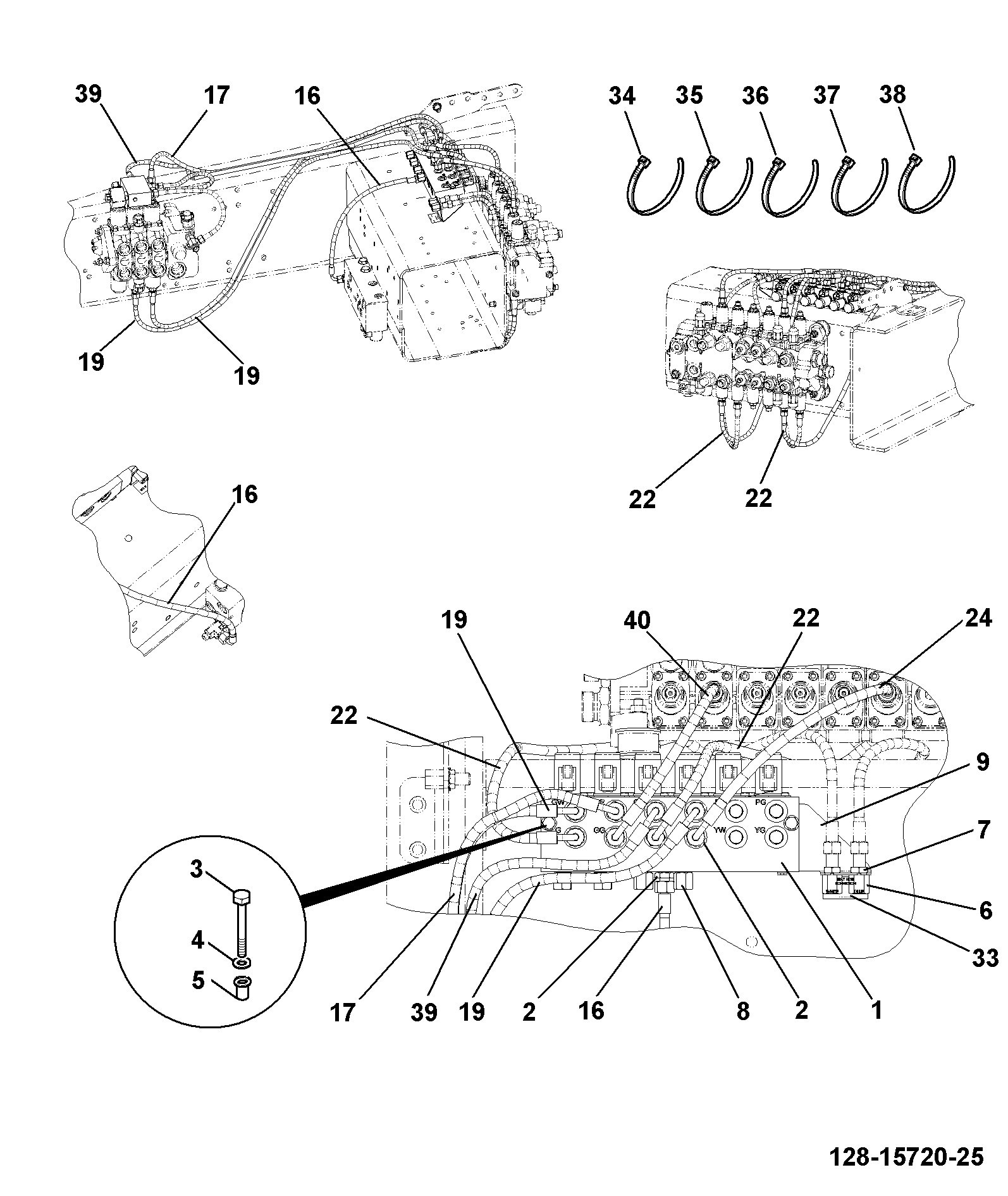 Шланг JCB 11AP/GA144