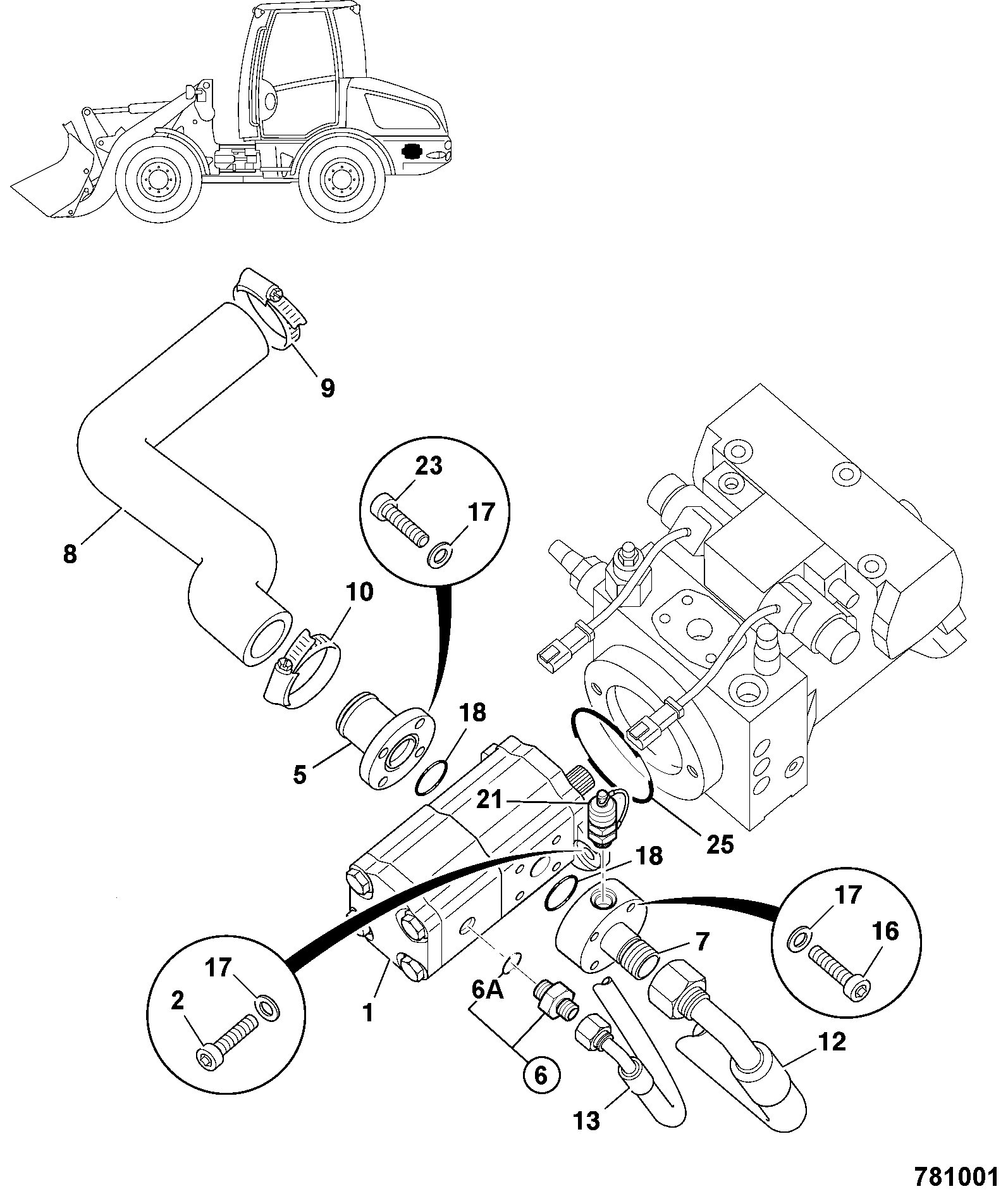 Гидронасос JCB 20/925708