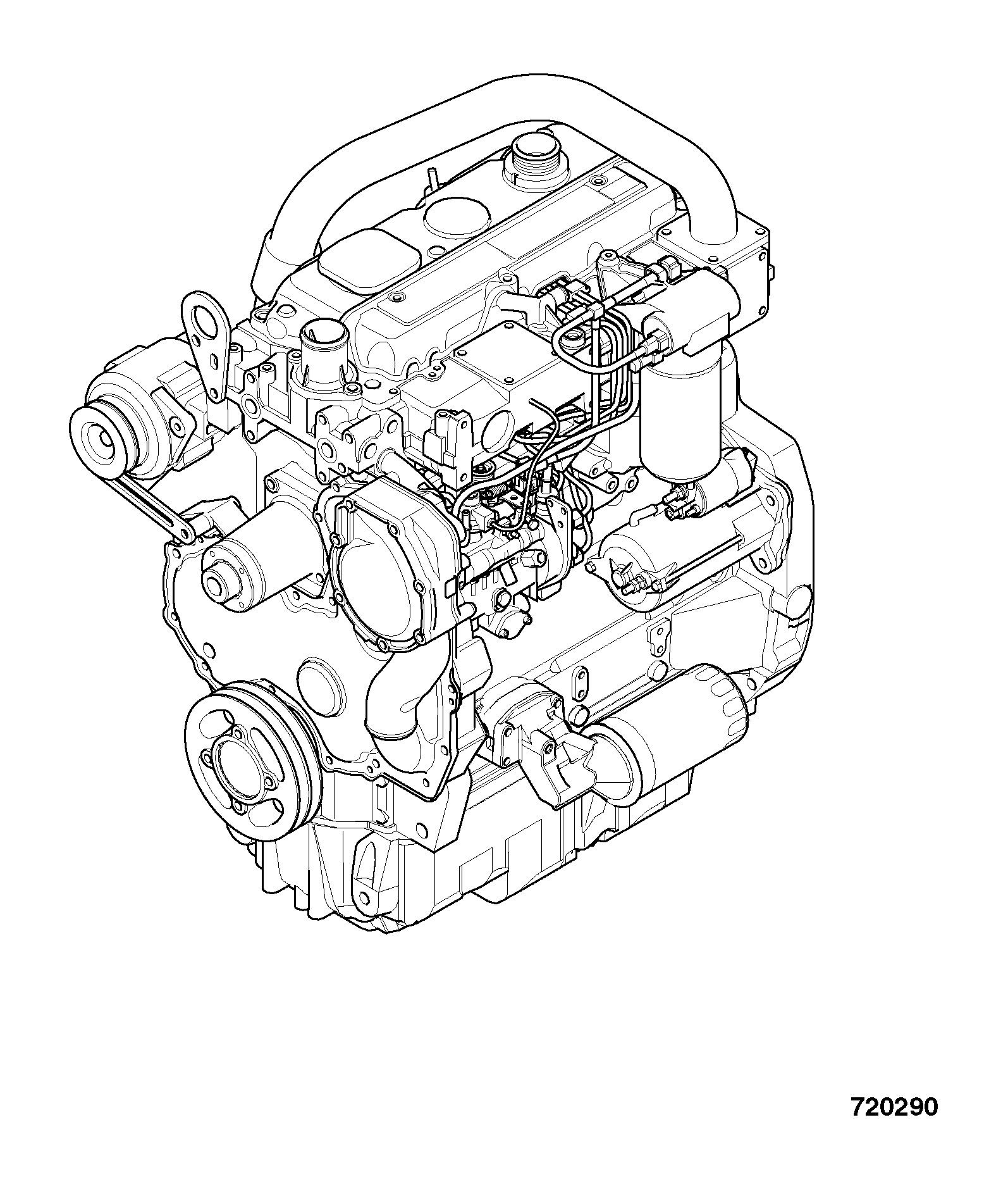 Двигатель Perkins RG JCB 01/145255