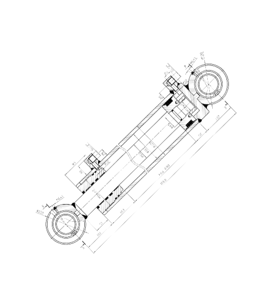 Гидроцилиндр HITACHI 4385637