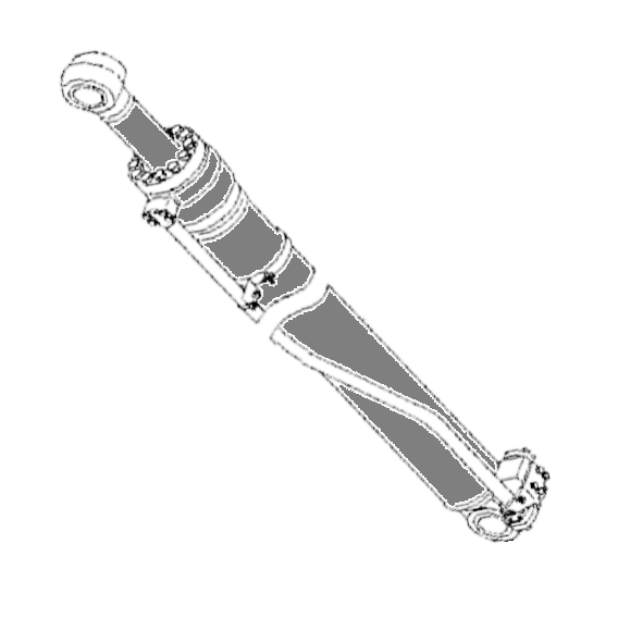 Гидроцилиндр ковша Volvo EC210B - VOE14512430 GM