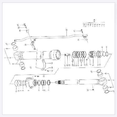 Гидроцилиндр рукояти Hitachi ZX160-3 - 4645315 GM