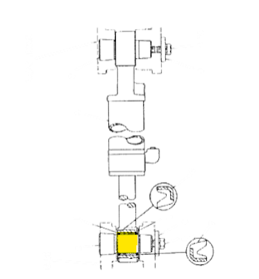 Втулка CAT 8D-8704 VR