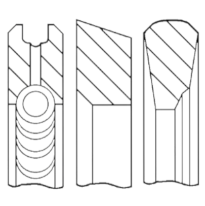 Комплект поршневых колец Deutz  - 0450 1339, 0450-1339 AM