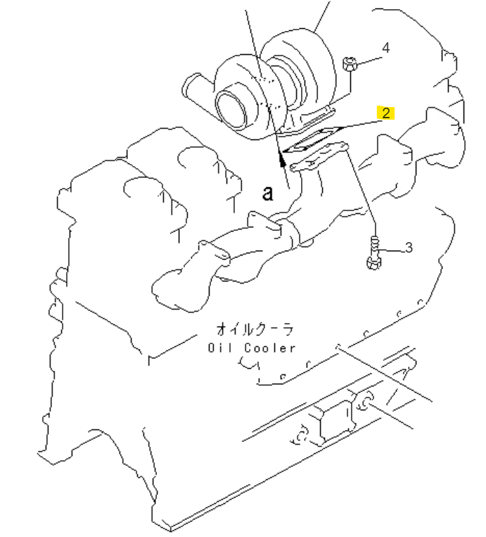 Прокладка Komatsu - 6151-11-5710 G.A.spa AM