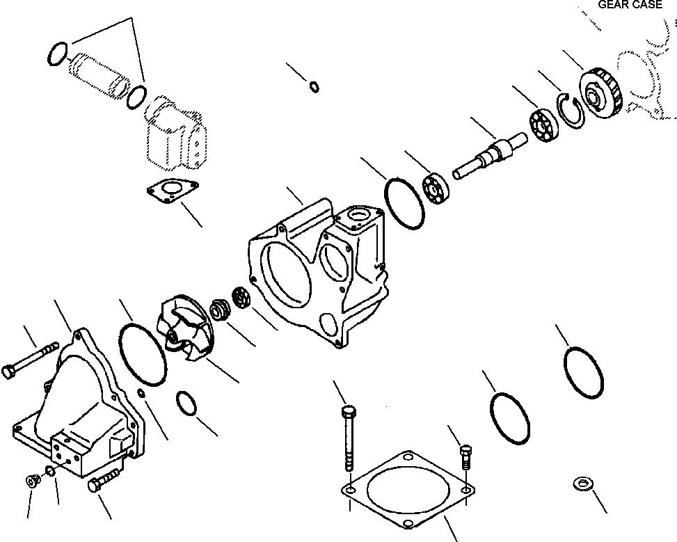 Ремкомплект Komatsu S6D170 - 6162-K6-0003 ETP AM
