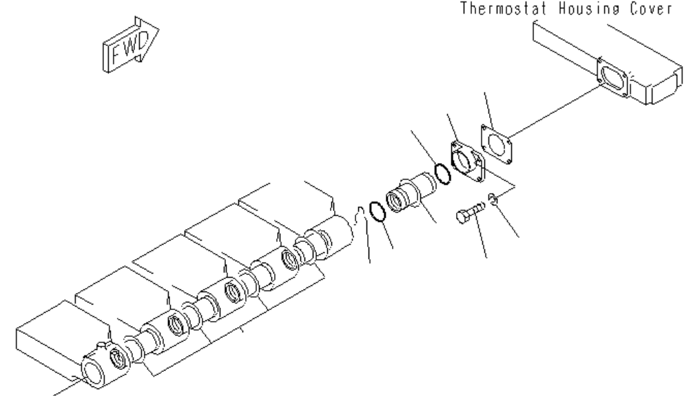 О-кольцо Komatsu 6162-63-6880 AM