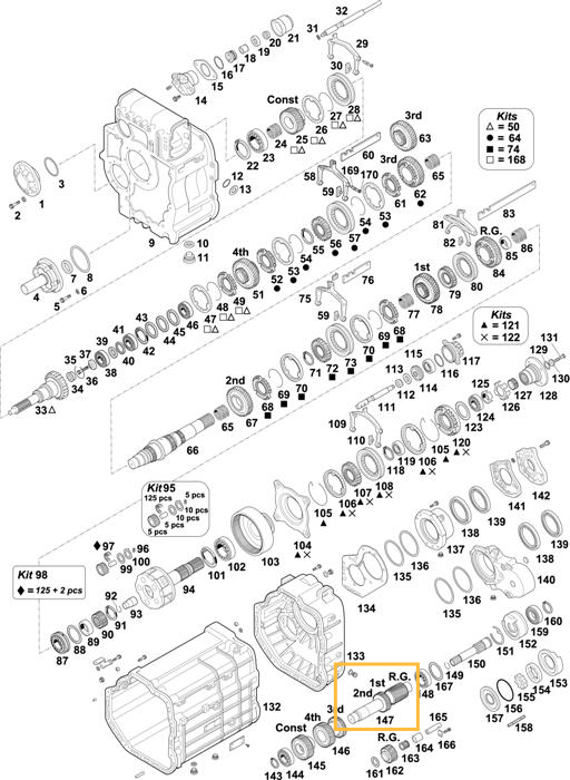 Вал промежуточный Mercedes Actros A 945 263 29 02 AM