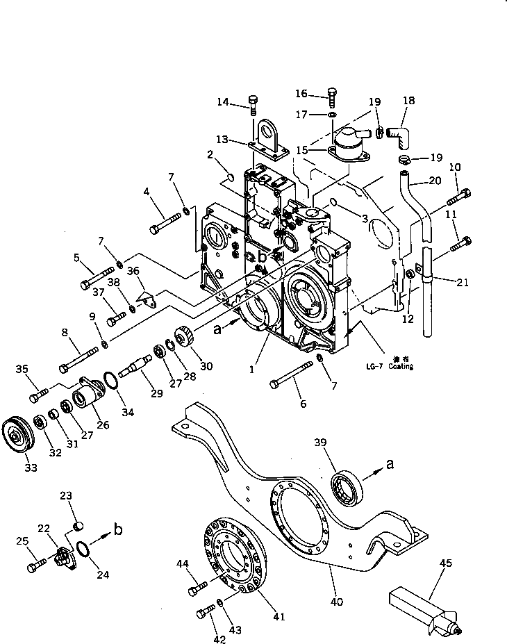 Сальник KOMATSU SA6D140 - 07012-00025 ETP Сальник KOMATSU SA6D140 - 07012-00025 ETP