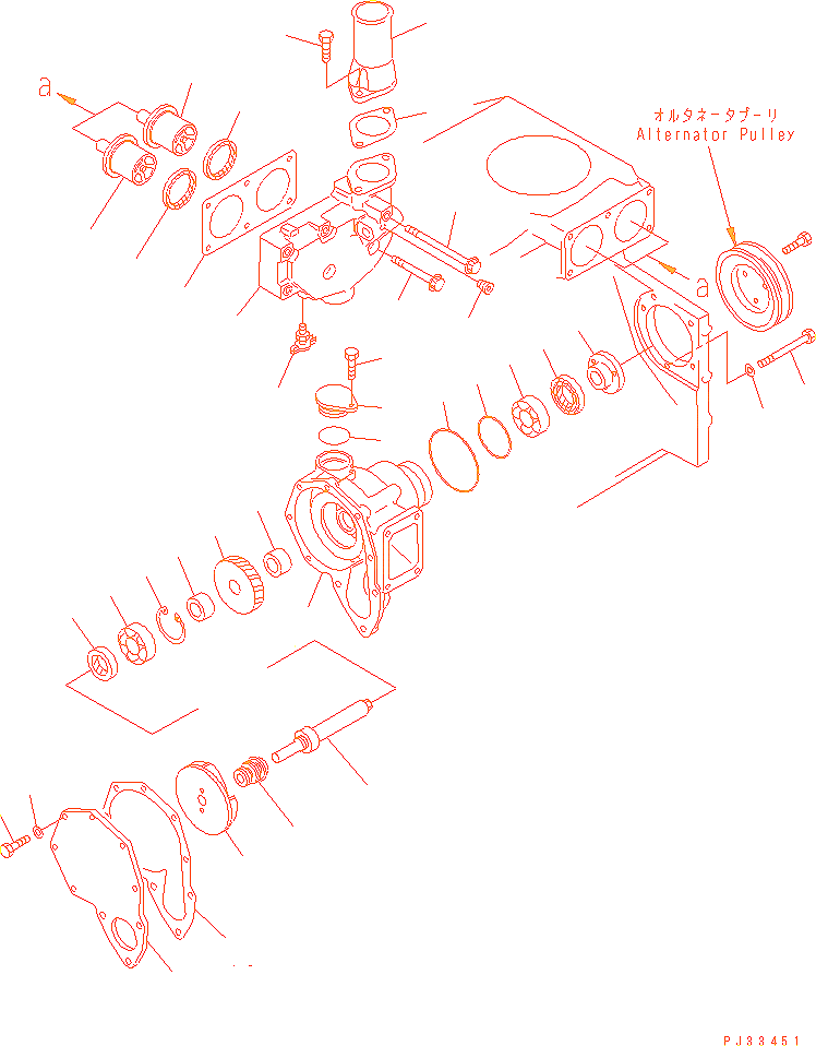 Сальник KOMATSU SA6D140 - 6210-61-1510 ETP AM Сальник KOMATSU SA6D140 - 6210-61-1510 ETP AM