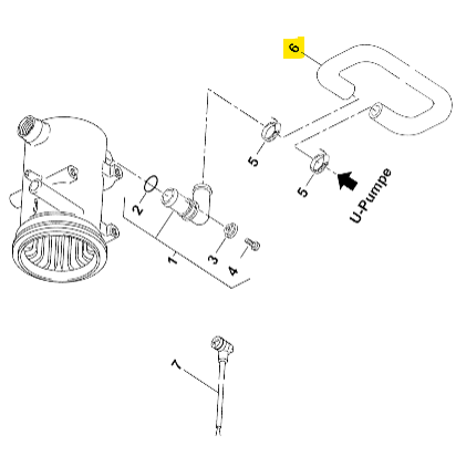 Шланг резиновый 33894A, 1455-33894 AM Шланг резиновый 33894A, 1455-33894 AM