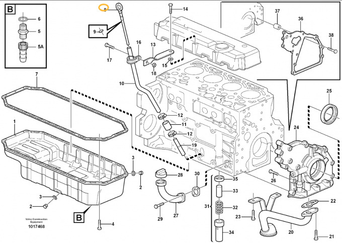 Щуп уровня масла Volvo VOE21184833 Blumaq VR Щуп уровня масла Volvo VOE21184833 Blumaq VR