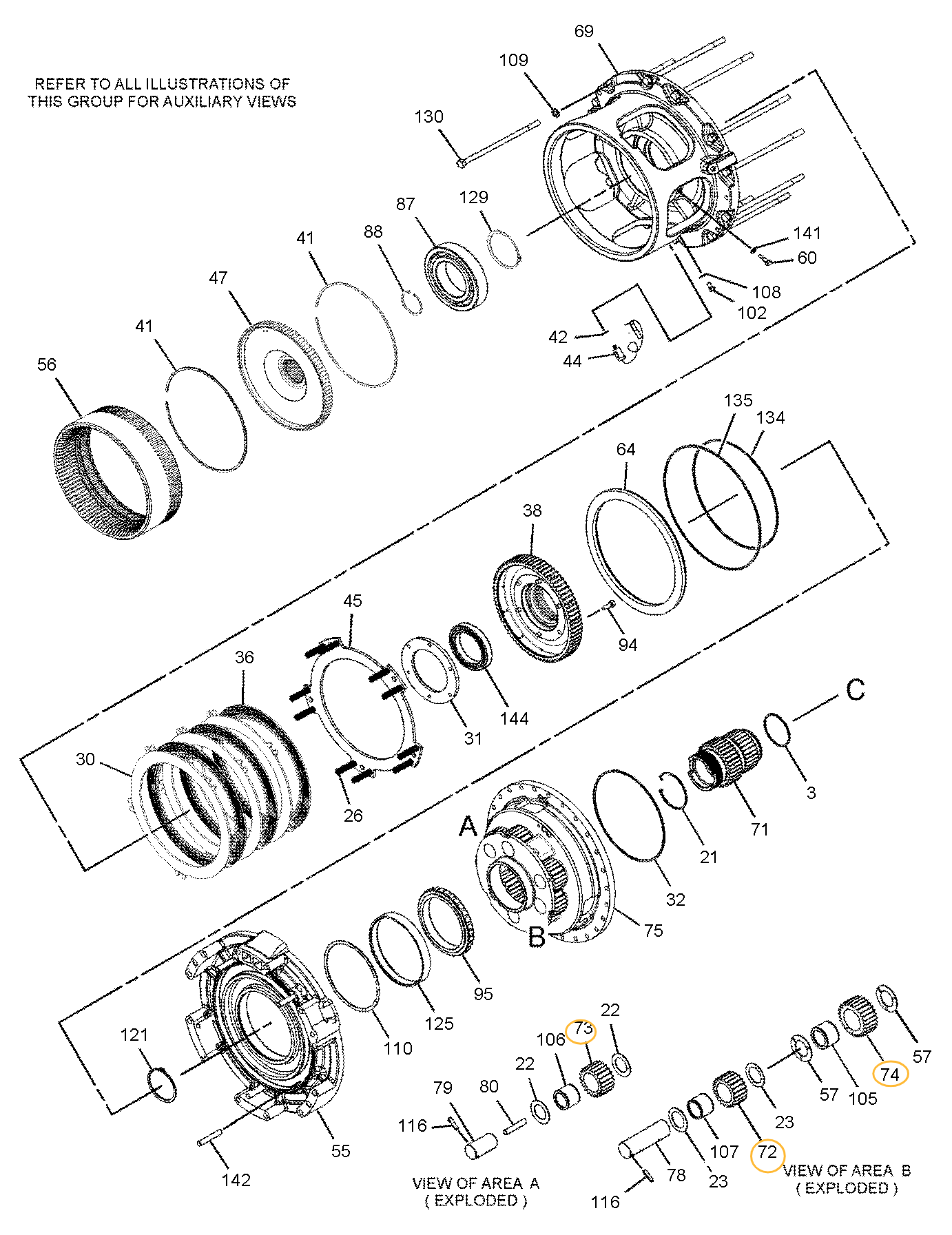 Шестерня планетарной передачи CAT 6T-7882 AM Шестерня планетарной передачи CAT 6T-7882 AM
