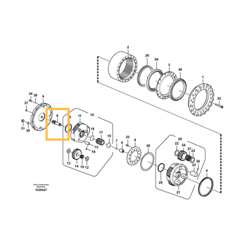 Вал Volvo VOE14575733