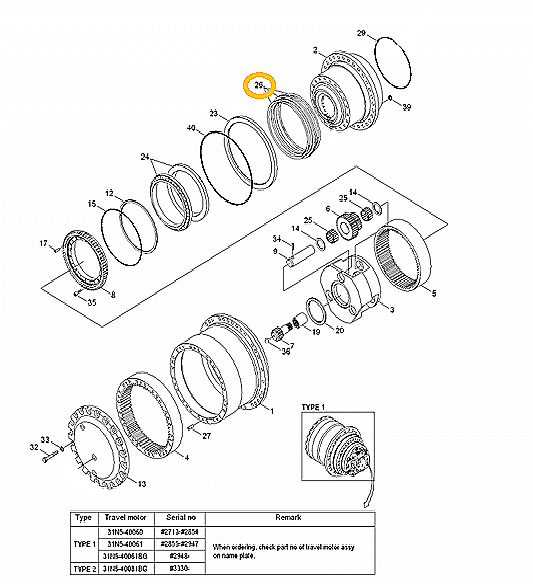 Плавающее уплотнение SDLG E6210F, 4120008410 Плавающее уплотнение SDLG E6210F, 4120008410