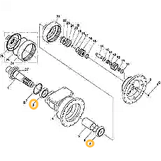 Подшипник вала планетарного W44002079	 Подшипник вала планетарного W44002079