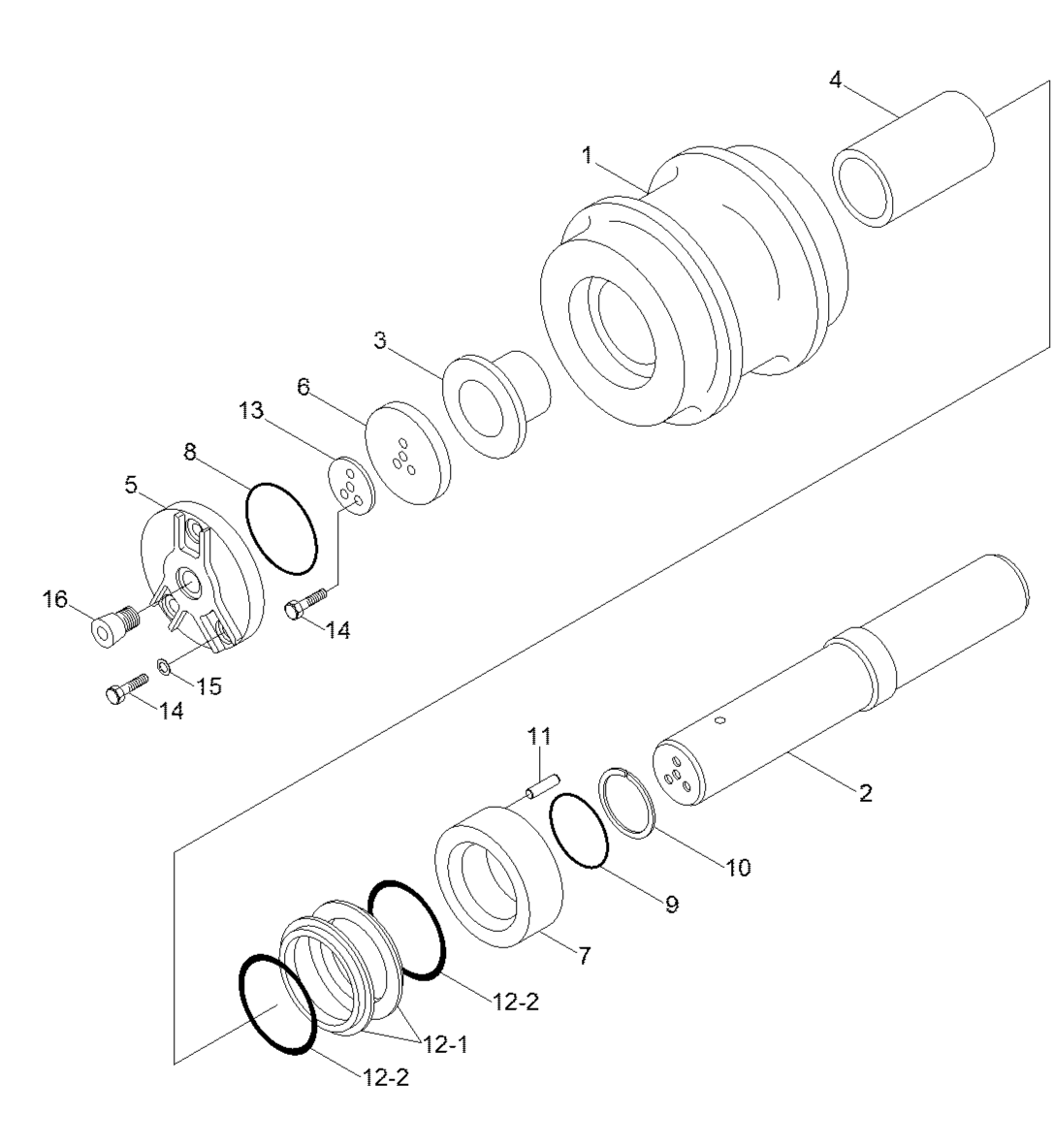 Каток поддерживающий Hyundai R320LC-7 - 81E5-20031 ZMC Каток поддерживающий Hyundai R320LC-7 - 81E5-20031 ZMC