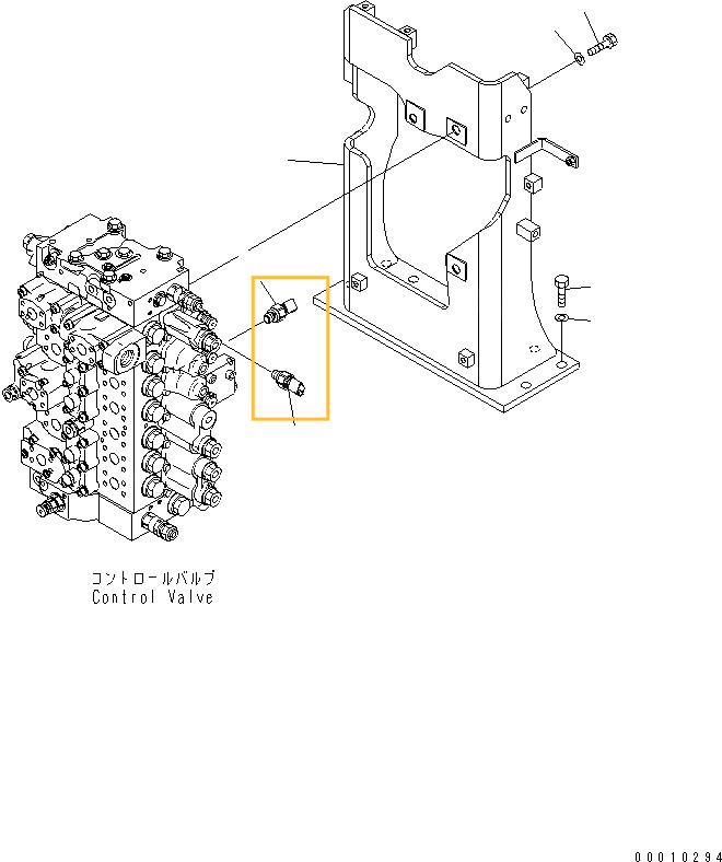 Датчик контроля давления Komatsu PC400 - 208-06-71340 AM Датчик контроля давления Komatsu PC400 - 208-06-71340 AM
