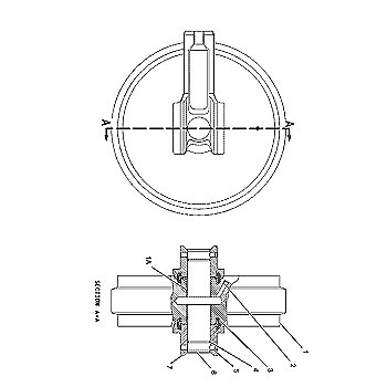 Ленивец CAT 324D - 115-6337 GM Ленивец CAT 324D - 115-6337 GM