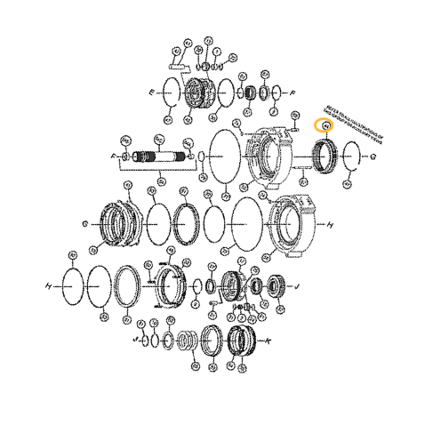 Муфта CAT 6Y-1602, 6Y1602