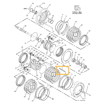 Пружина CAT 7H-7658
