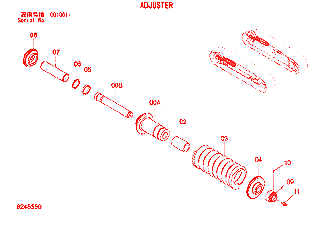 Механизм натяжения Hitachi ZX200, ZX180 - 9186437 ESMI Механизм натяжения Hitachi ZX200, ZX180 - 9186437 ESMI