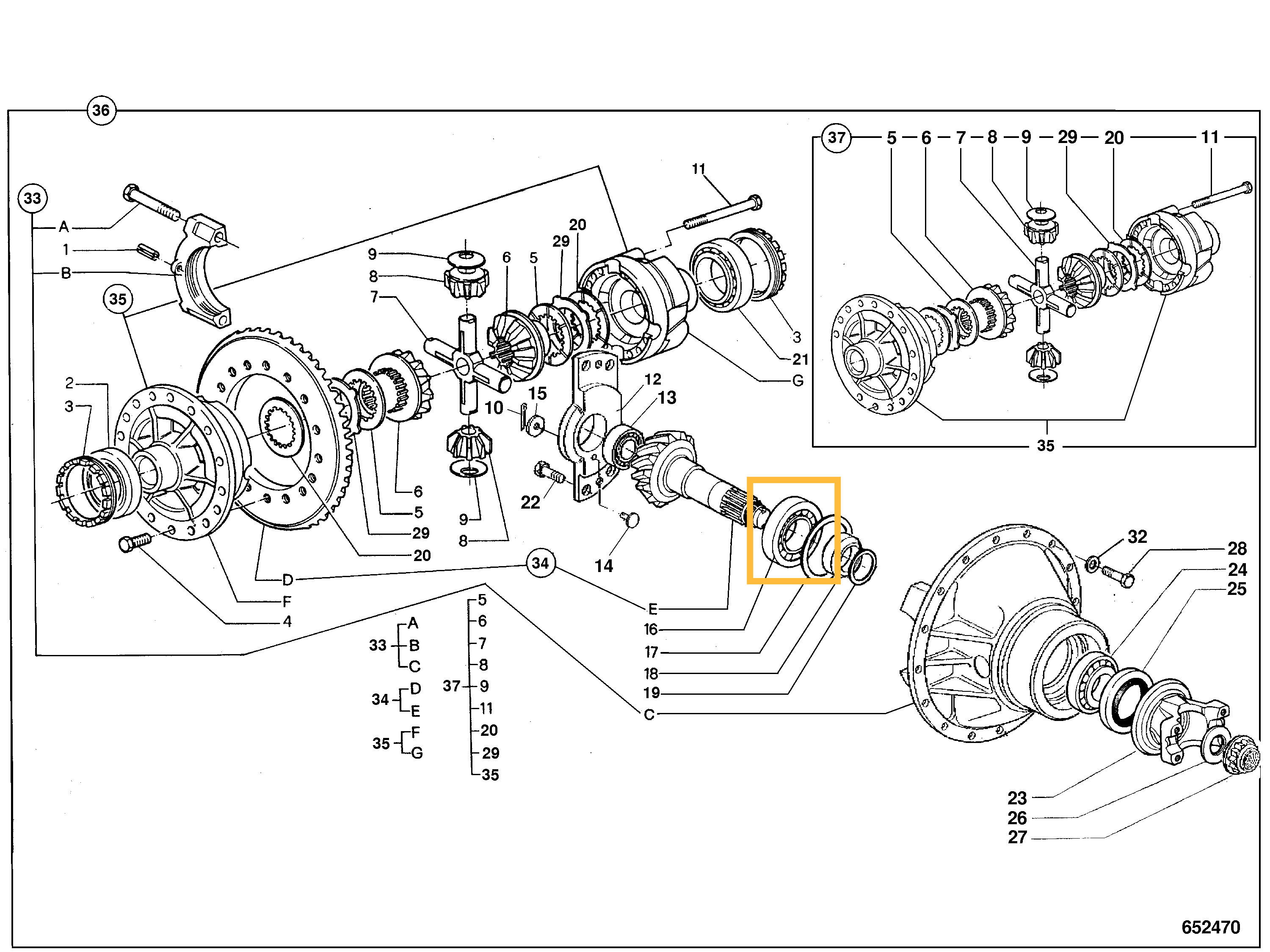 Подшипник H715334, H715311, 10/300326 KOYO Подшипник H715334, H715311, 10/300326 KOYO