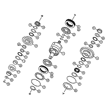 Кольцо стопорное CAT 6V-8757 Кольцо стопорное CAT 6V-8757